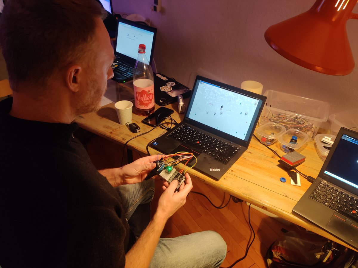 Workshop photo from SpeLANdet 2025